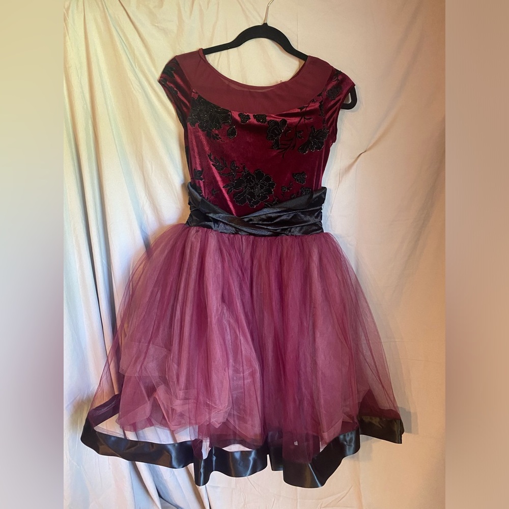 Kids dance performance outfit dress